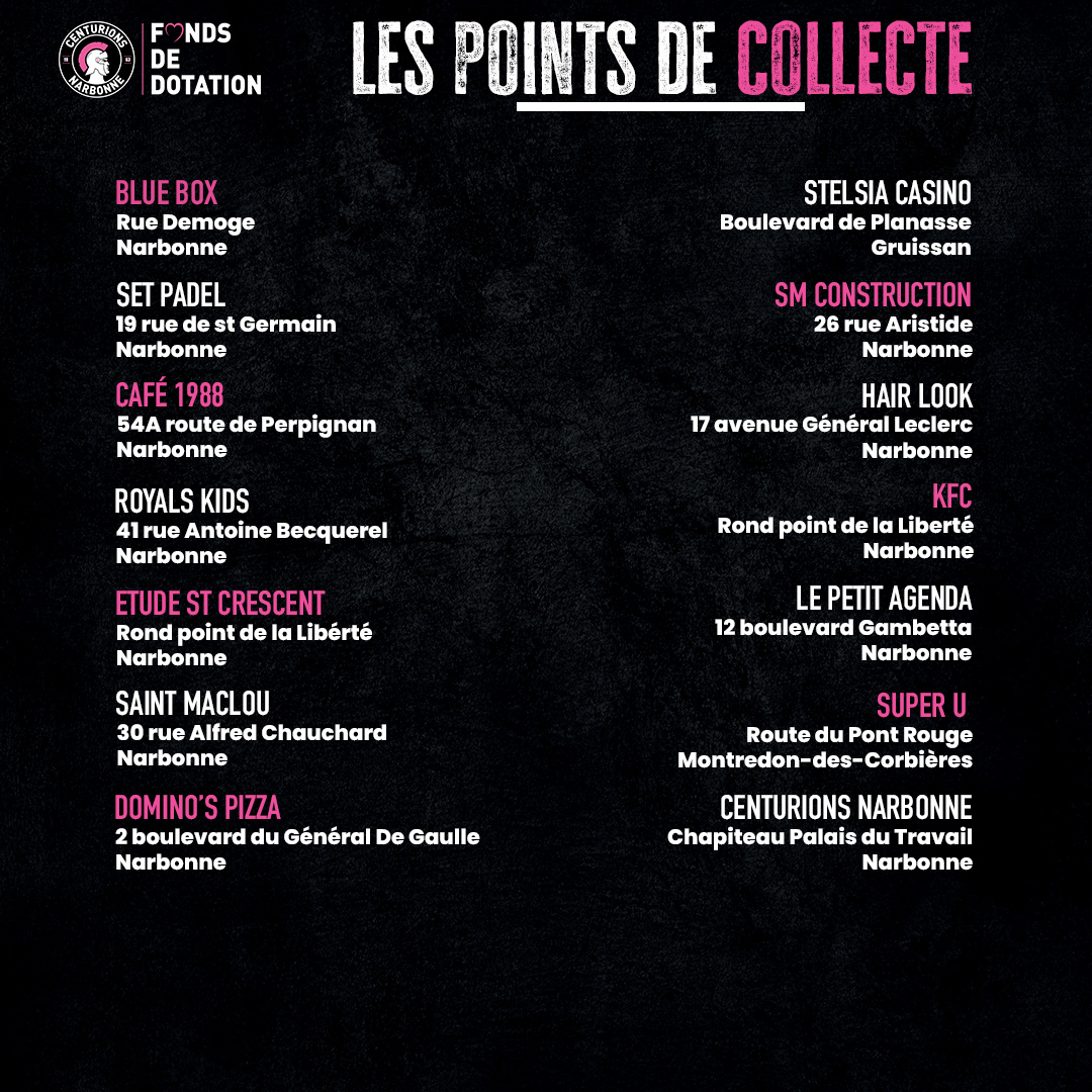 points de collecte RS 2