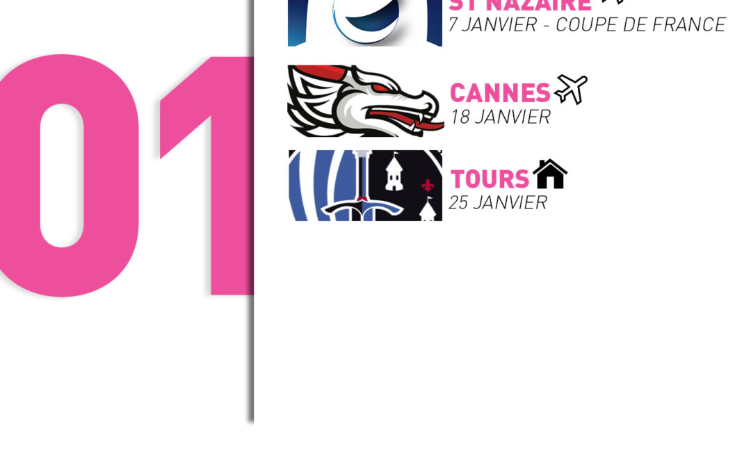 CALENDRIER DU MOIS DE JANVIER