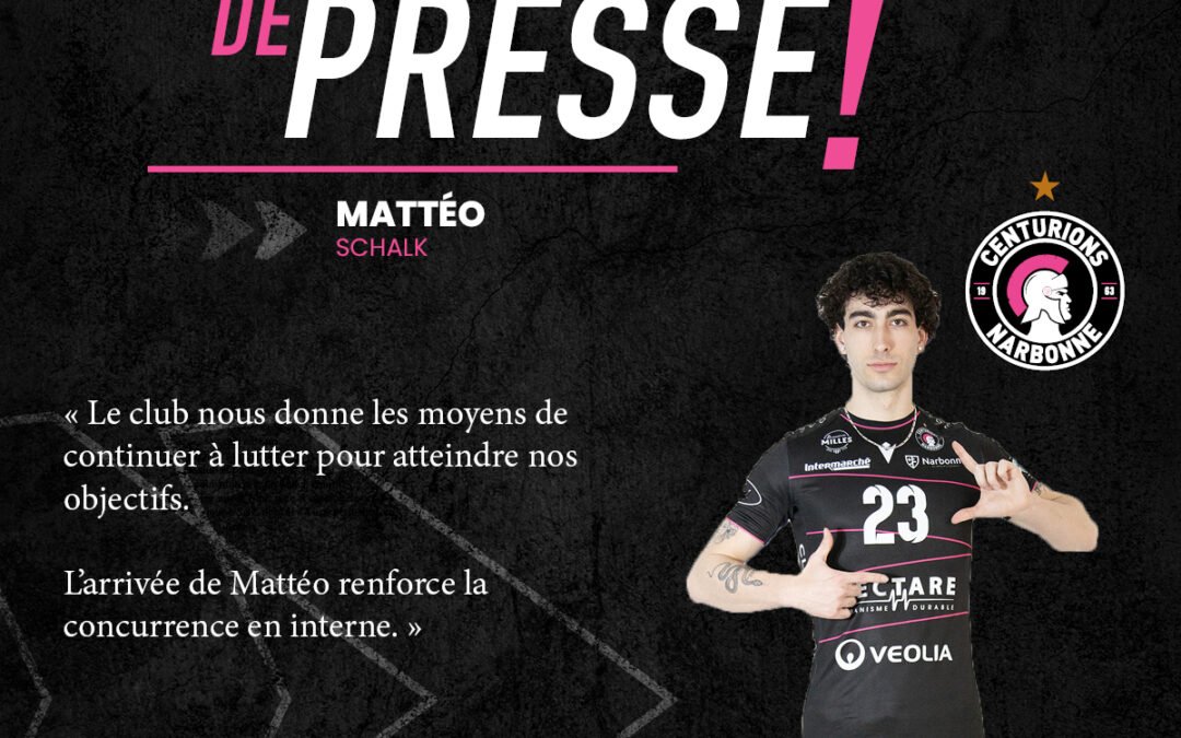 Conférence de presse: Centurions X Cannes