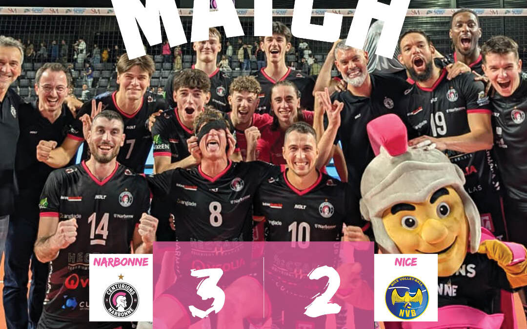 Victoire face à Nice pour nos Centurions